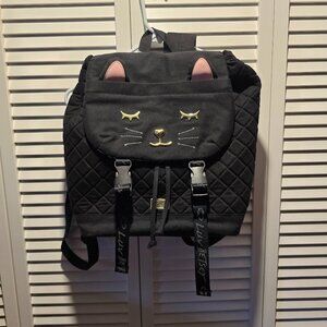 Quilted Cat-Theme Luv Betsey Backpack